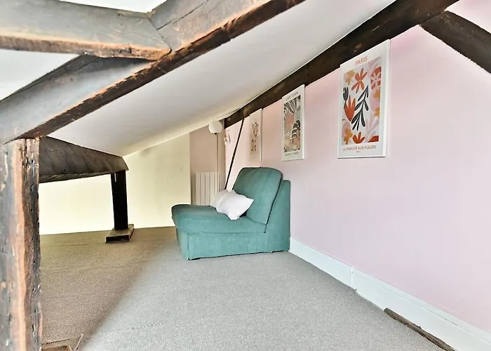 Loft Mezzanine Central A Paris 14Eme